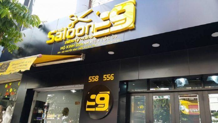 Hair Saloon 99 nhìn từ bên ngoài (Ảnh: Internet)