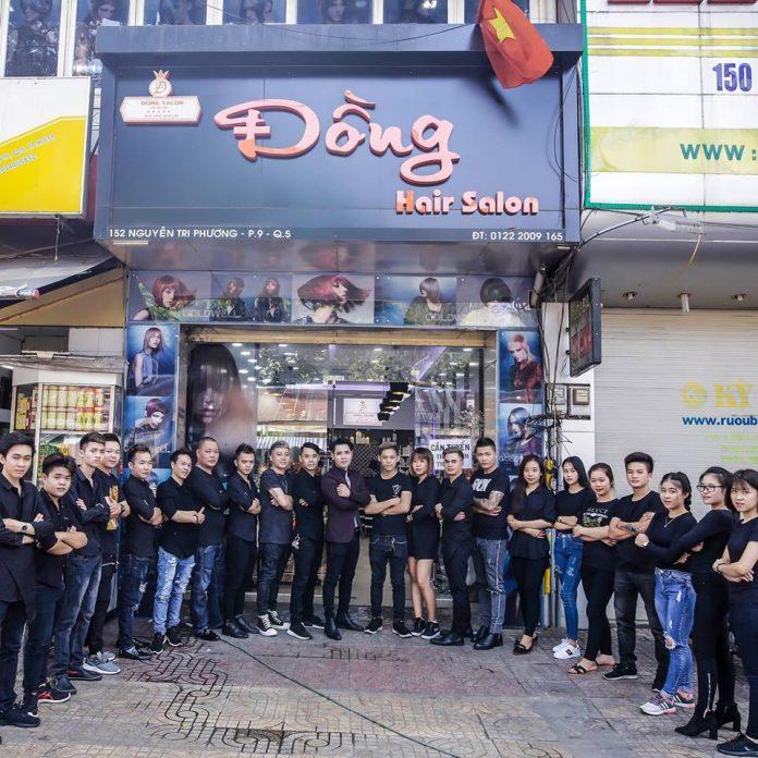 Hair Salon Đồng Group và đội ngũ nhân viên (Ảnh: Internet)