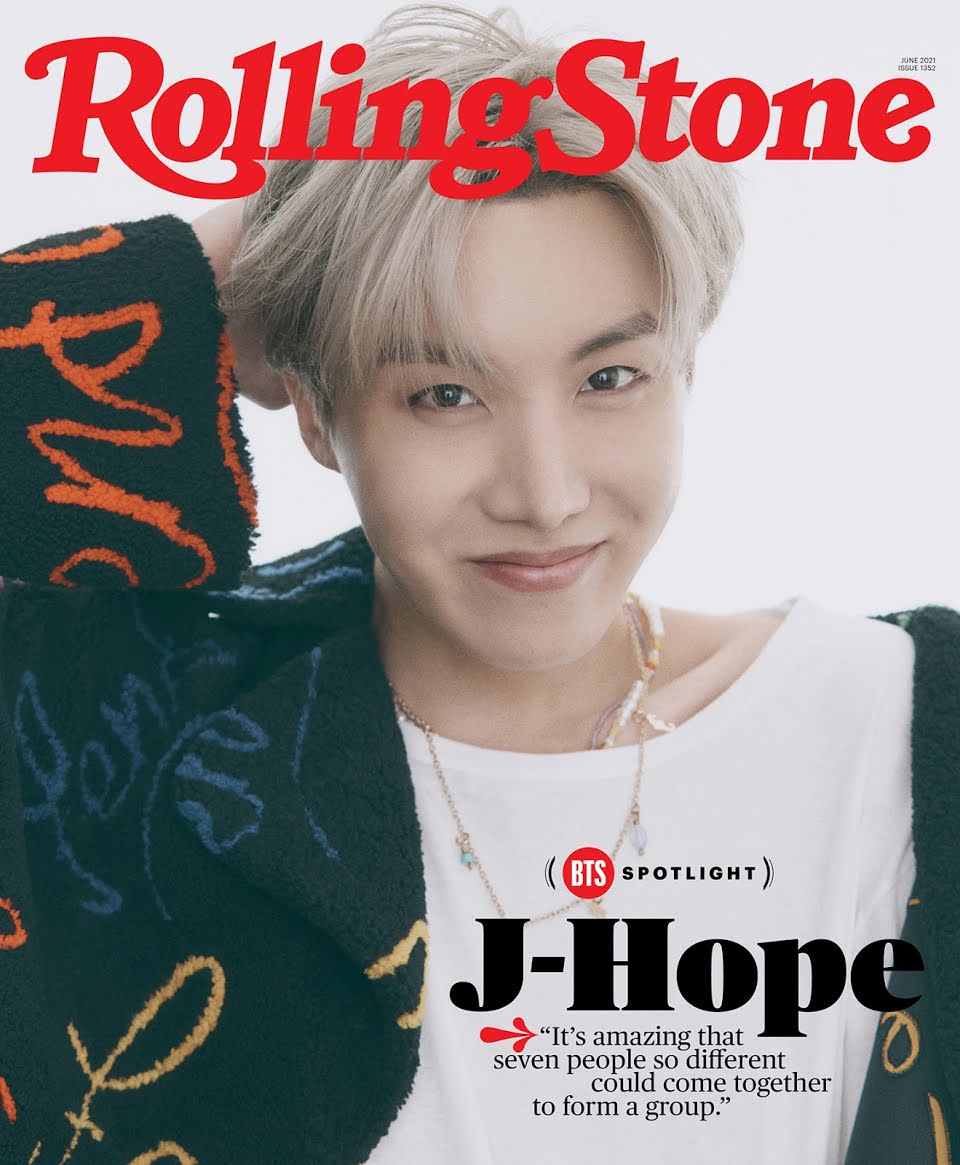 J-hope với Rolling Stone (Ảnh: Internet)