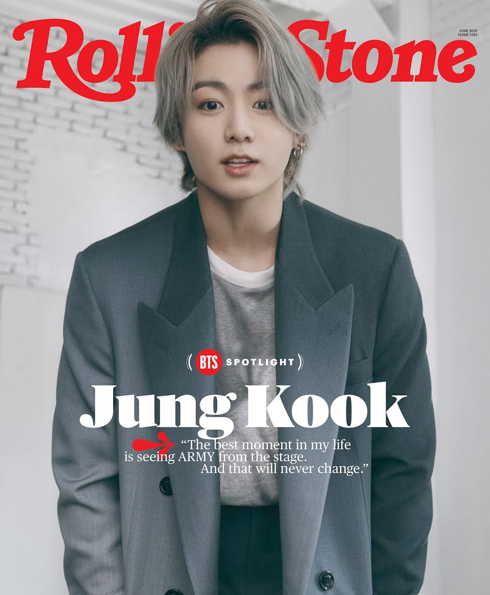 Jungkook với Rolling Stone (Ảnh: Internet)