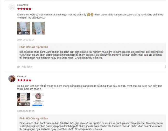 Đánh giá của khách hàng khi sử dụng (Nguồn: BlogAnChoi) Đánh giá của khách hàng khi sử dụng (Nguồn: BlogAnChoi)