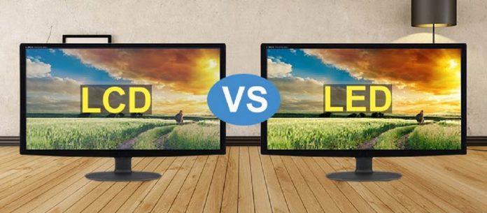 Màn hình LCD và LED có liên quan với nhau (Ảnh: Internet).
