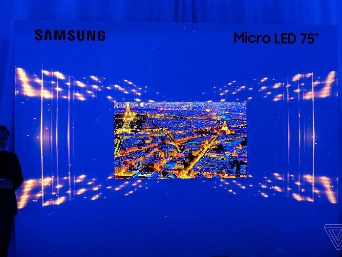 Tivi MicroLED của Samsung (Ảnh: Internet).