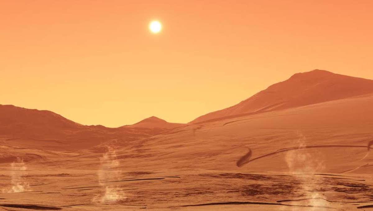 Bề mặt sao Hỏa (Ảnh: Internet)