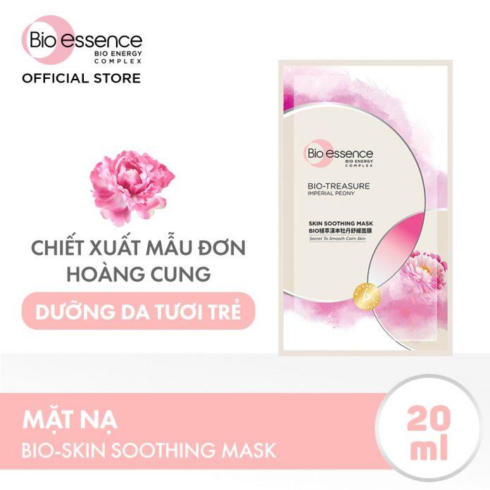 Mặt nạ giấy Bio Essence Imperial Peony Soothing Mask được lấy cảm hứng từ hoa mẫu đơn yêu kiều, diễm lệ ( Nguồn: internet)