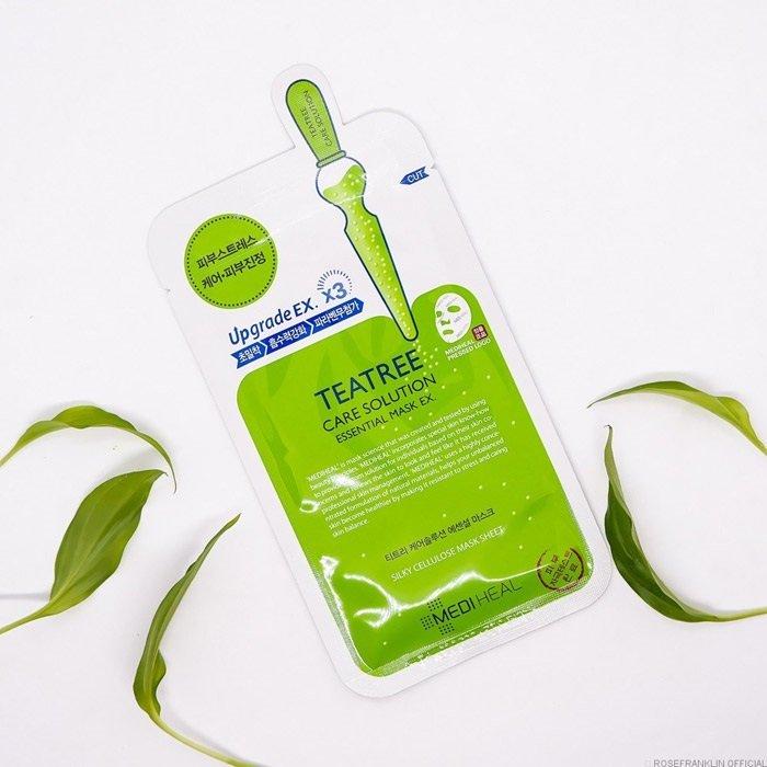 Mặt nạ Mediheal Tea Tree Care Solution Essential Mask EX là một trong những "best seller" của thương hiệu ( Nguồn: internet)