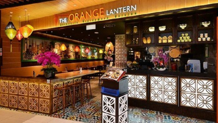 Mặt tiền của nhà hàng The Orange Lantern (Ảnh: Internet).