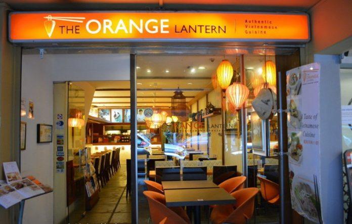 Một cơ sở khác của nhà hàng The Orange Lantern (Ảnh: Internet).