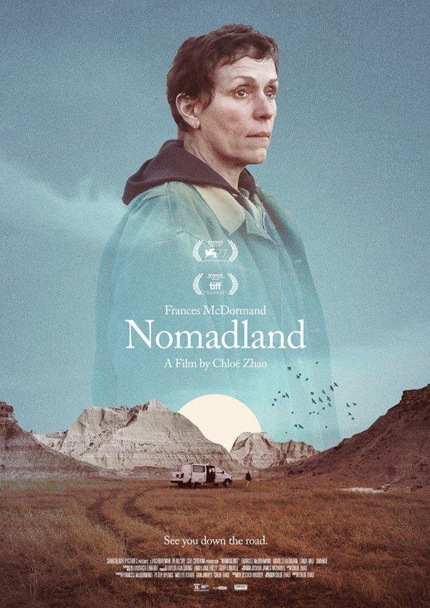 Poster của bộ phim Nomadland ( Ảnh: Internet )