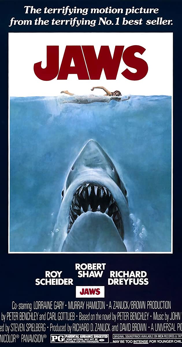 Poster phim Jaw - Hàm Cá Mập (1975) (Ảnh: Internet)