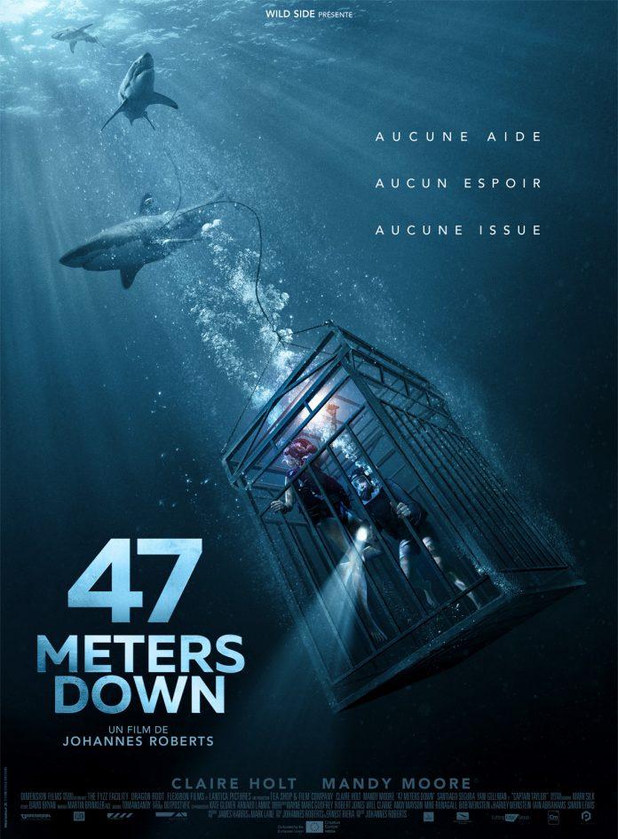 Poster phim 47 Meters Down - Hung Thần Đại Dương (2017) (Ảnh: Internet)