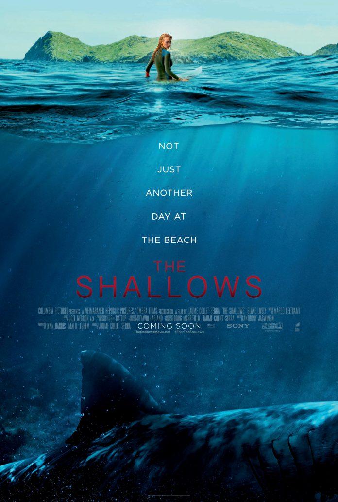 Poster phim The Shallows - Vùng Nước Tử Thần (2016) (Ảnh: Internet)
