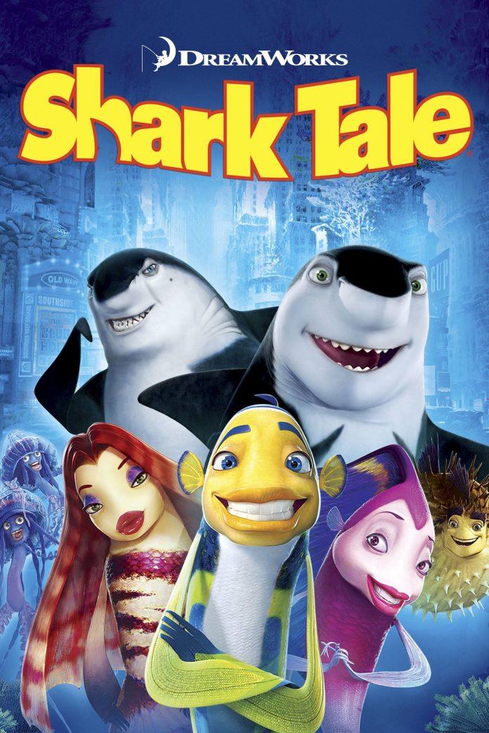 Poster phim Shark Tale - Gia Đình Cá Mập (2004) (Ảnh: Internet)