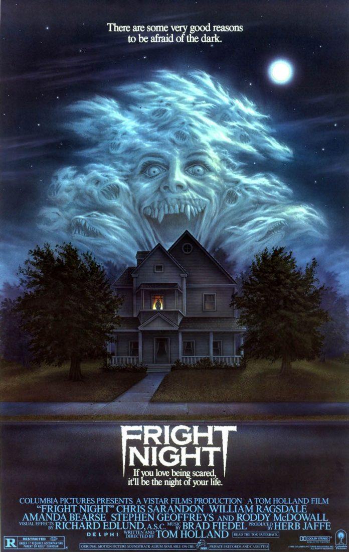 Poster phim Fright Night - Bóng Đêm Kinh Hoàng (1985) (Ảnh: Internet)