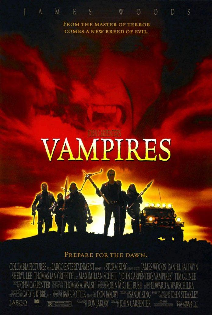 Poster phim Vampires - Loài Khát Máu (1998) (Ảnh: Internet)