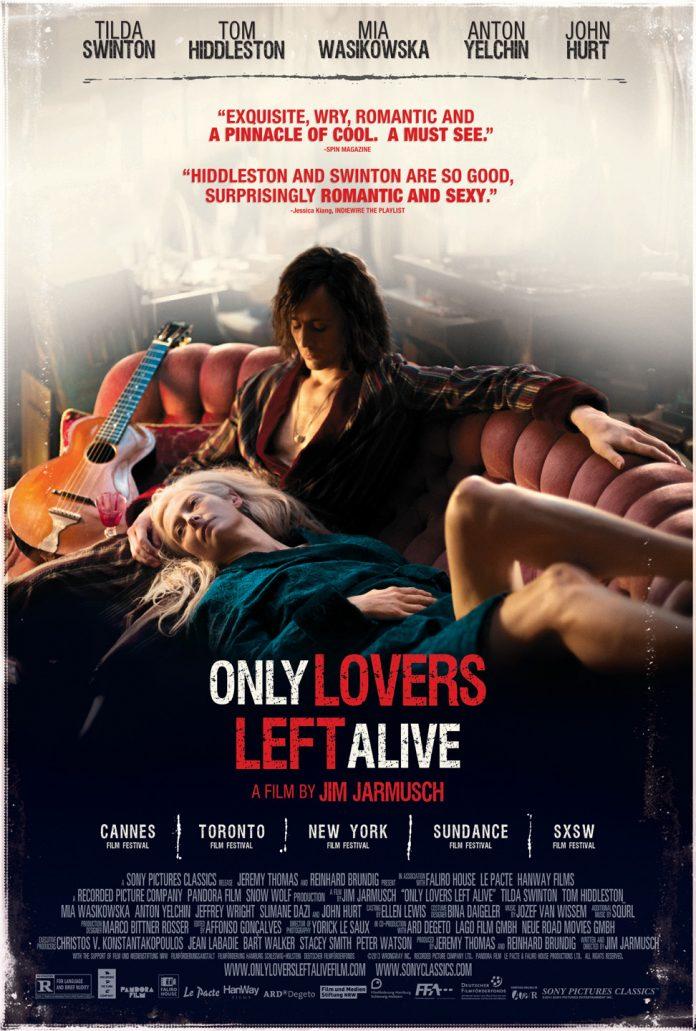 Poster phim Only Lovers Left Alive - Tình Yêu Ma Cà Rồng (2013) (Ảnh: Internet)