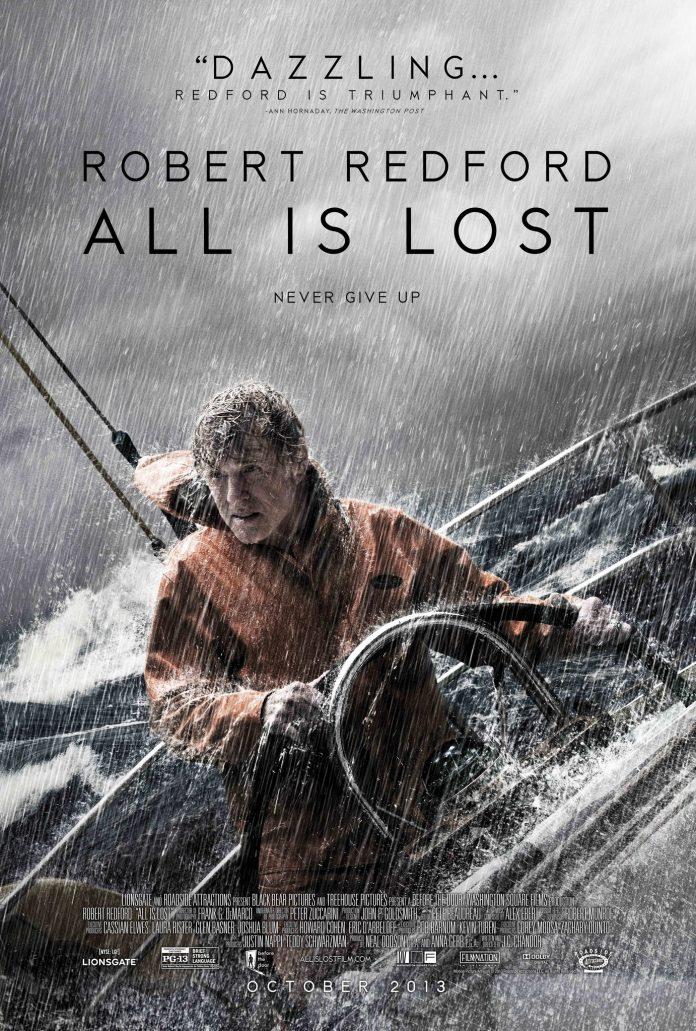Poster phim All Is Lost - Hành Trình Đơn Độc Trên Biển (2013) (Ảnh: Internet)