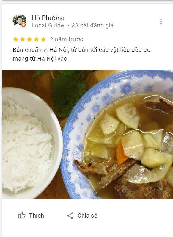 Đánh giá của khách hàng về Bún Chả Dì Xuân (Nguồn: BlogAnChoi) Đánh giá của khách hàng về Bún Chả Dì Xuân (Nguồn: BlogAnChoi)
