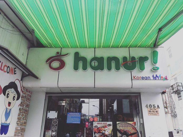 Cửa hàng Hanuri tại Sư Vạn Hạnh. (Ảnh : Internet). Cửa hàng Hanuri tại Sư Vạn Hạnh. (Ảnh : Internet).