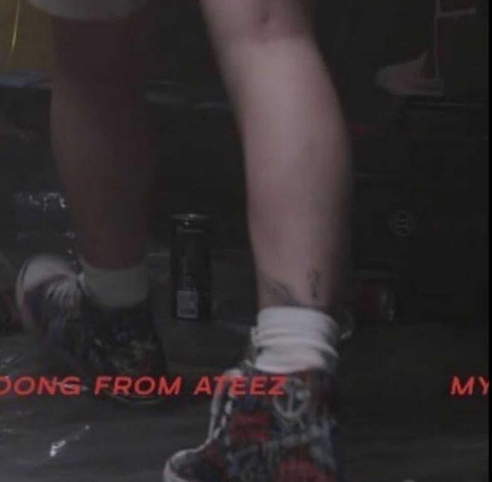 Hongjoong (ATEEZ) là một trong những thần tượng KPOP hiếm hoi sở hữu hình xăm trên cơ thể. (Nguồn: Internet) Hongjoong (ATEEZ) là một trong những thần tượng KPOP hiếm hoi sở hữu hình xăm trên cơ thể. (Nguồn: Internet)