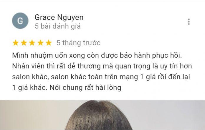 Đánh giá của khách hàng về Salon Lê Hiếu. (Ảnh: BlogAnChoi)