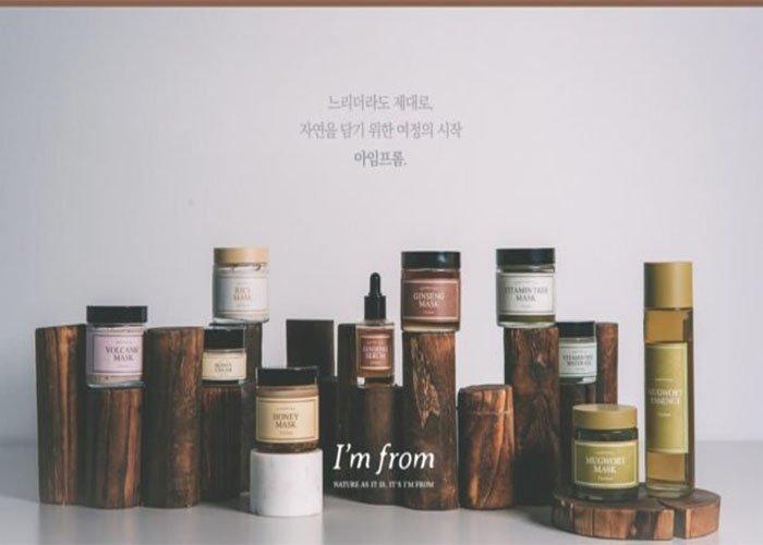 I'm From là thương hiệu mỹ phẩm đến từ Hàn Quốc nổi tiếng với các sản phẩm chiết xuất thiên nhiên (Nguồn: Internet)