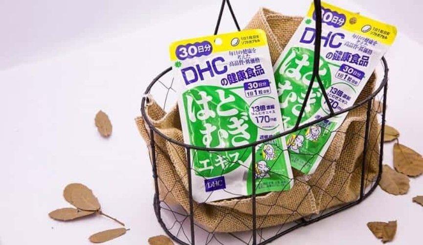 Viên uống sáng da DHC Adlay Extract (Hatomugi) Supplement 30 Days (ảnh: internet)