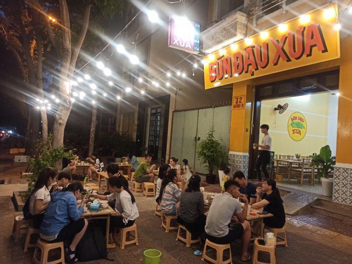 Quán Bún đậu Xưa (ảnh: internet)