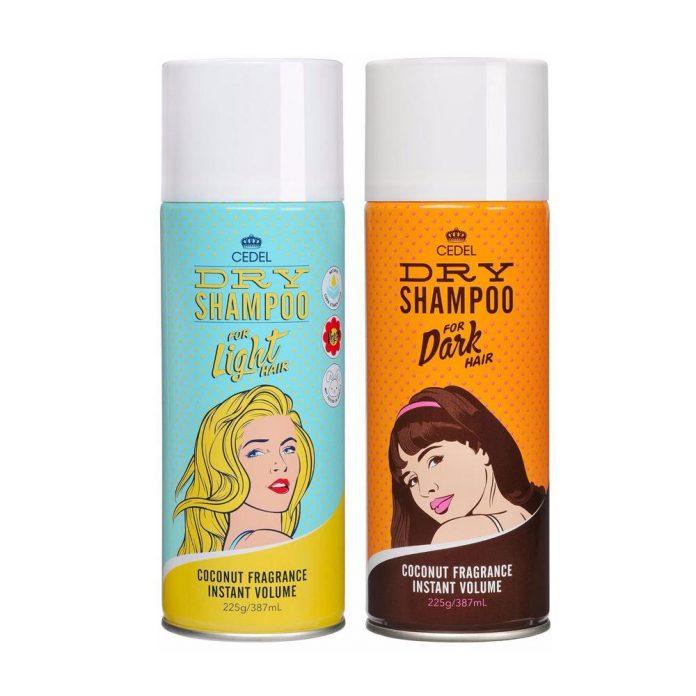 Dầu gội khô phù hợp với tóc nhuộm màu Cedel Dry Shampoo Retro