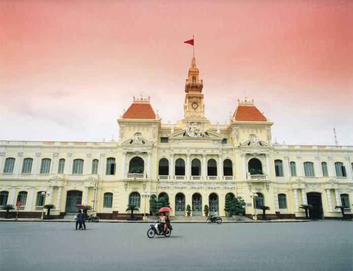 Và hội trường UBND thành phố ngày nay. (Ảnh: Internet)