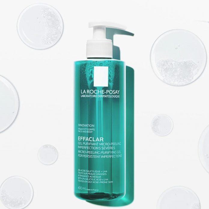 Gel rửa mặt và tắm La Roche-Posay Effaclar Micro-Peeling Purifying Gel (ảnh: internet)