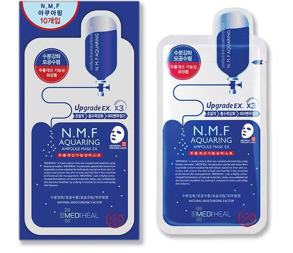 Mặt nạ Mediheal NMF Aquaring Ampoule Mask với khả năng cấp ẩm tự nhiên thích hợp cho các nàng có làn da dầu ( Nguồn: internet)