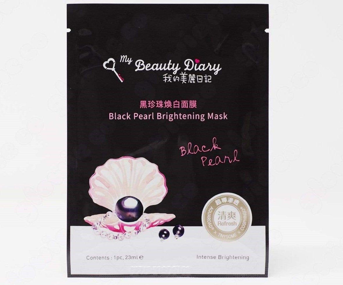 Mặt nạ My Beauty Diary Black Pearl Mask với sợi tơ 3 lớp cực kỳ êm dịu trên da ( Nguồn: internet)