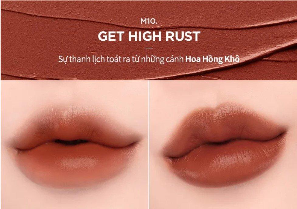 M10 Get High Rust có thêm nhiều sắc đất hơn (Nguồn: Internet)