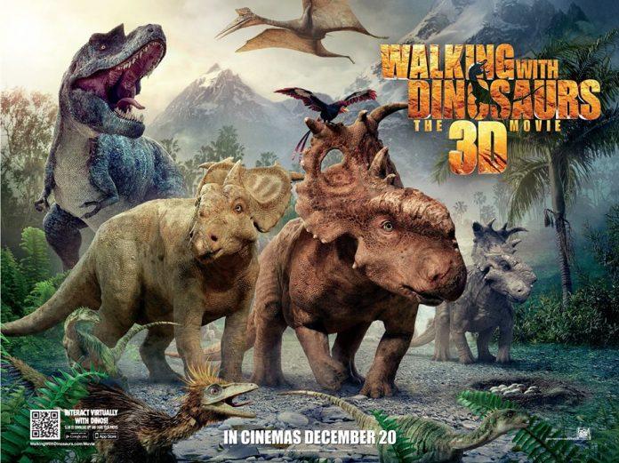 Poster phim Walking with Dinosaurs 3D - Dạo Bước Cùng Khủng Long (2013)(Ảnh: Internet)