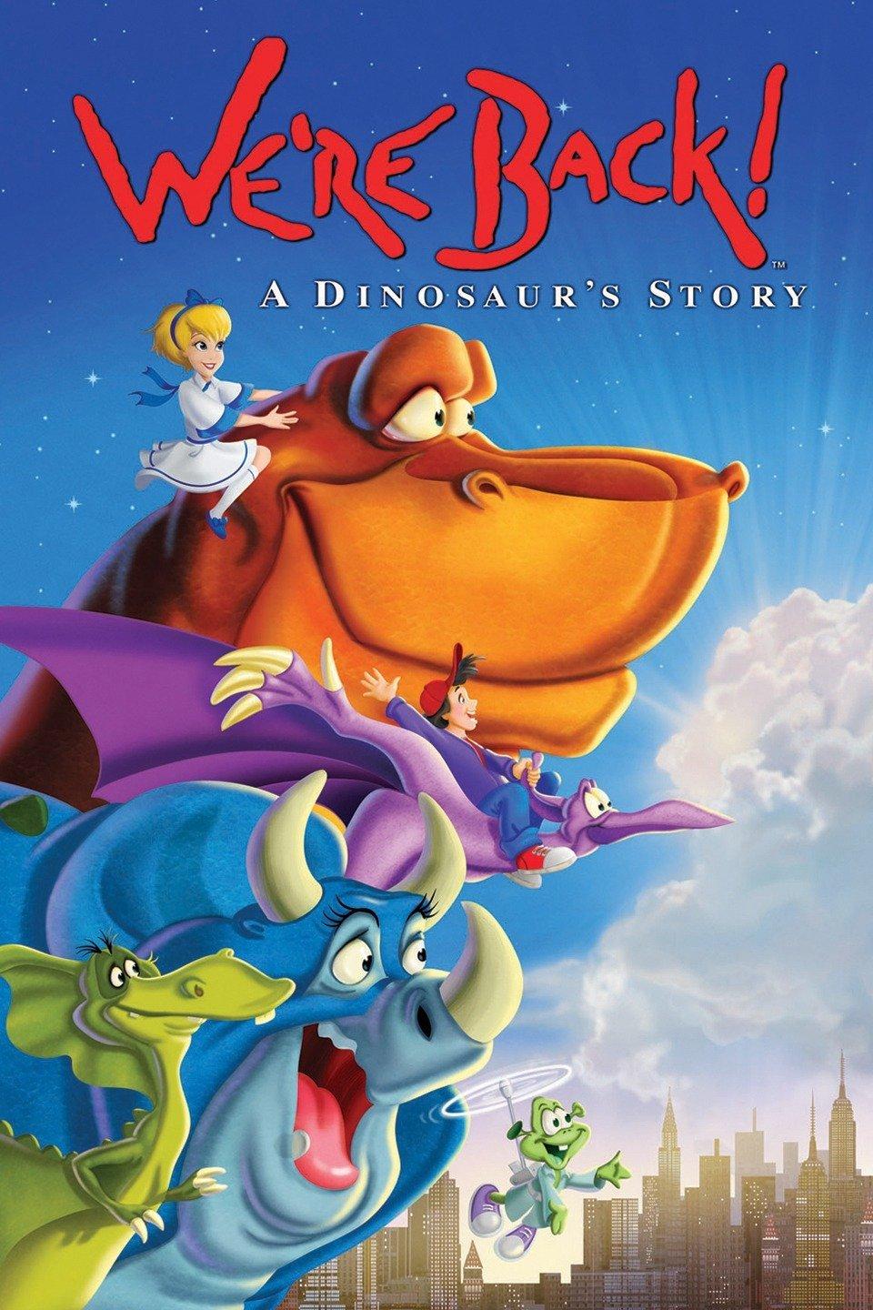 Poster phim We're Back! A Dinosaur's Story (1993) (Ảnh: Internet)