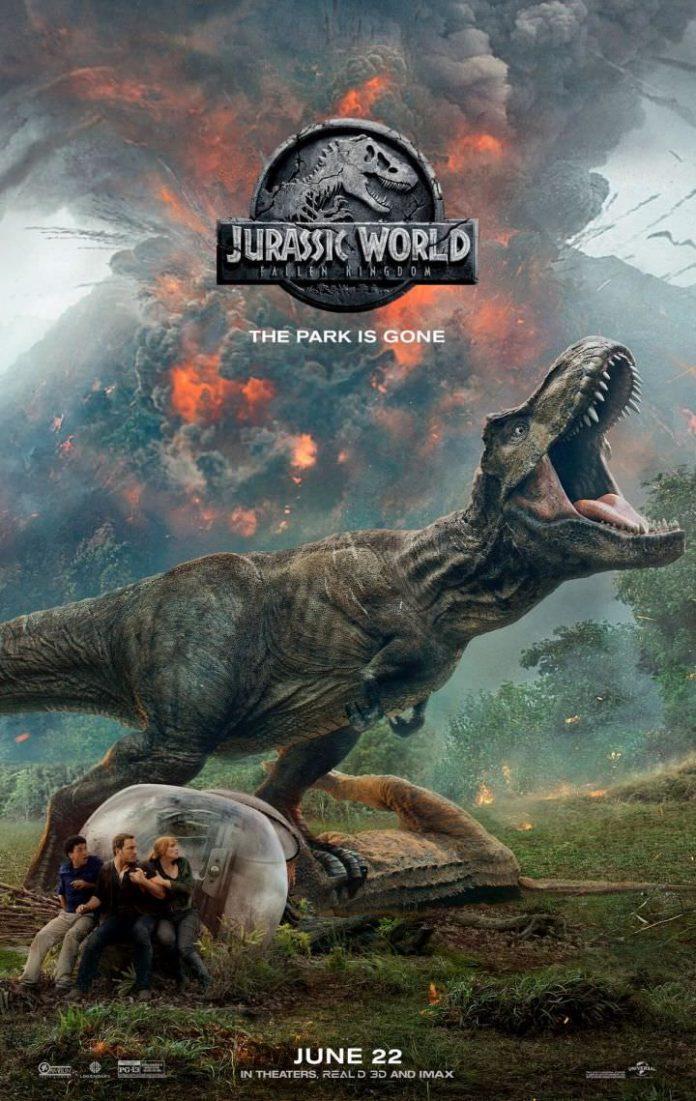 Poster phim Jurassic World: Fallen Kingdom - Thế Giới Khủng Long: Vương Quốc Sụp Đổ (2018) (Ảnh: Internet)