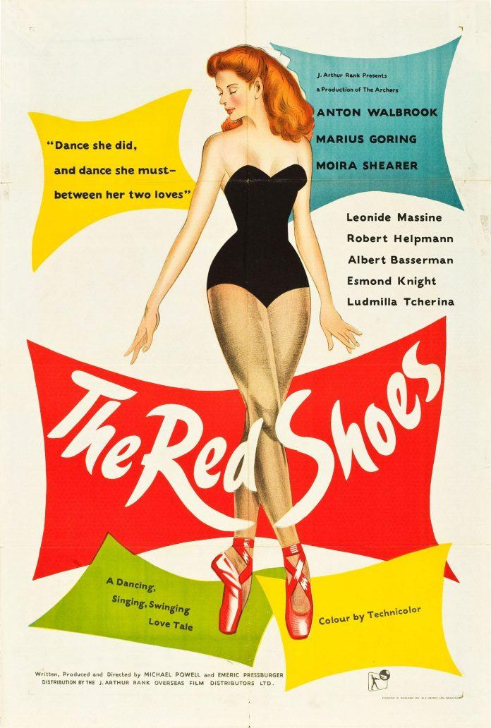 Poster phim The Red Shoes (1948) (Ảnh: Internet)