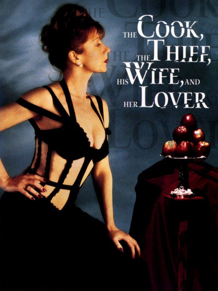 Poster phim The Cook, the Thief, His Wife & Her Lover (1989) (Ảnh: Internet)