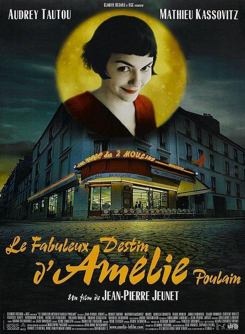 Poster phim Le fabuleux destin d'Amélie Poulain - Cuộc Đời Tuyệt Vời Của Amélie Poulain (2001) (Ảnh: Internet)