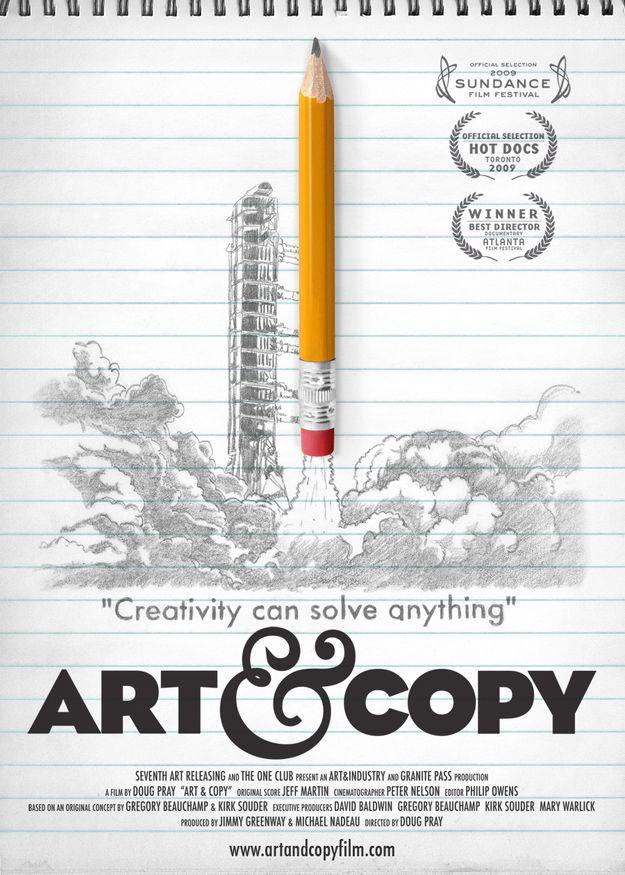 Poster phim Art & Copy (Nguồn: Interenet)