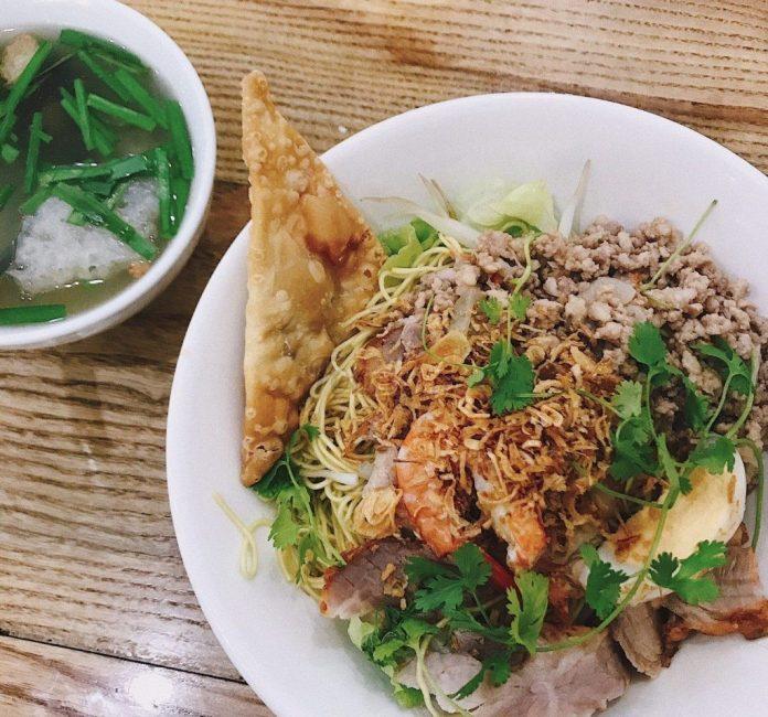 Hình ảnh món ăn của Tiệm mì Hưng Phát rất ngon với nước dùng đậm đà. (Nguồn: Internet)