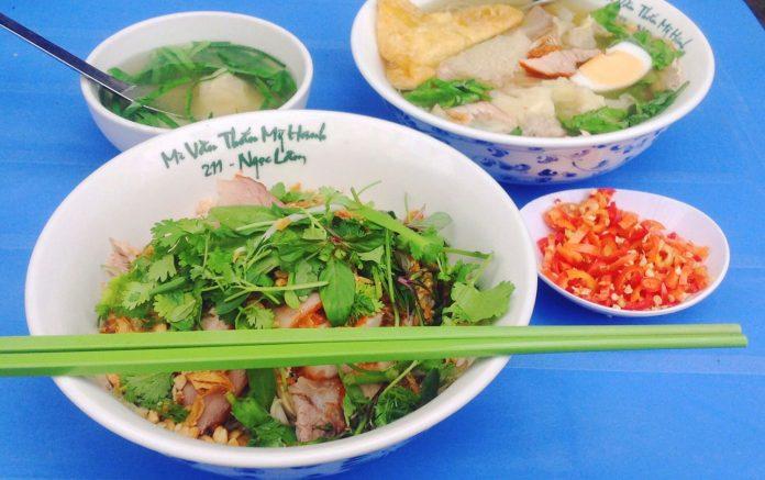 Hủ tiếu ở quán Mì vằn thắn hủ tiếu Mỹ Hạnh rất ngon. (Nguồn: Internet)
