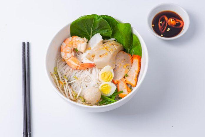 Hủ tiếu xào tôm đuTiệm Mì Gia Phát Ký . (Nguồn: Internet)