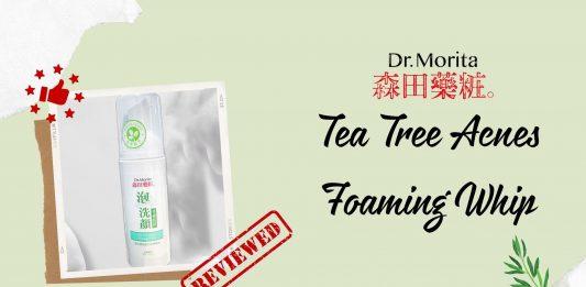 Review sữa rửa mặt Dr.Morita Tea Tree Acnes Foaming Whip (Nguồn: Internet).