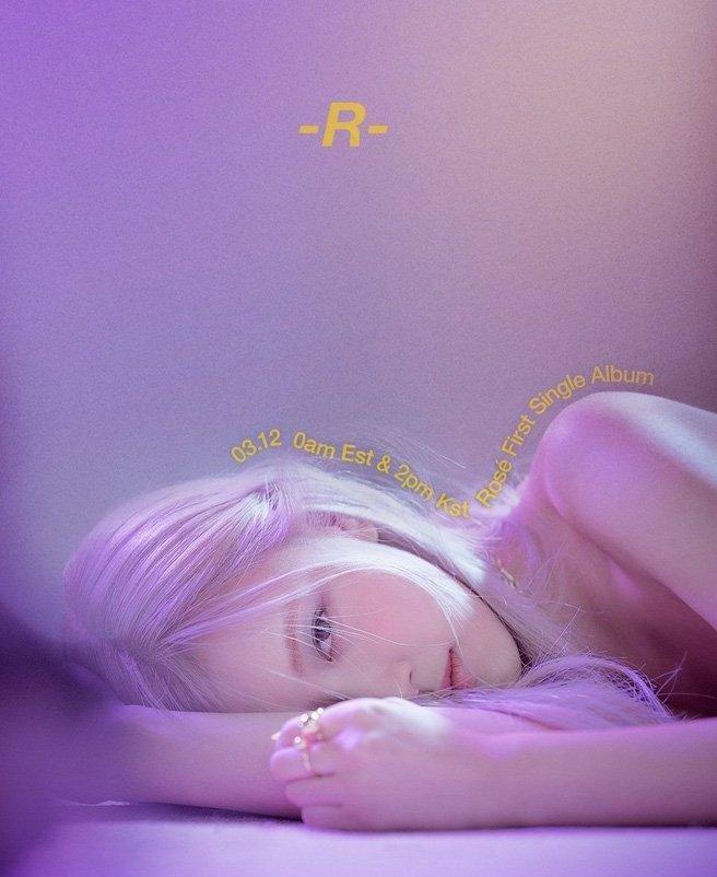 Album solo "-R-" của Rosé cũng không ngoại lệ (Nguồn: Internet).