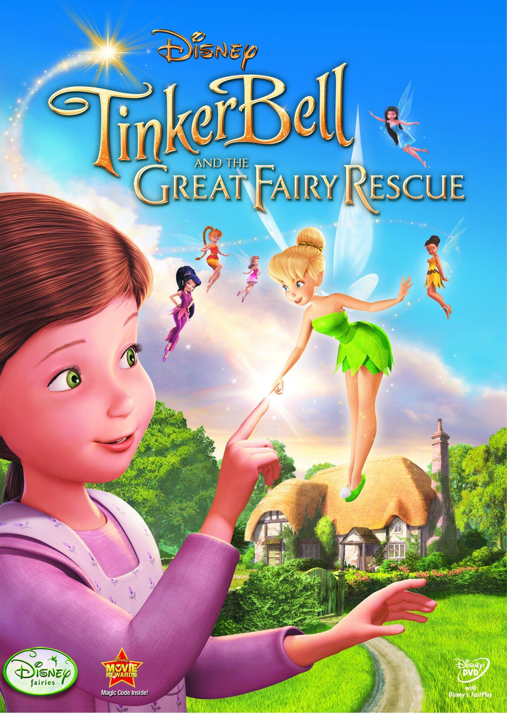 Poster phim Tinker Bell and the Great Fairy Rescue - Tinker Bell Và Cuộc Giải Cứu Vĩ Đại (2010) (Ảnh: Internet)