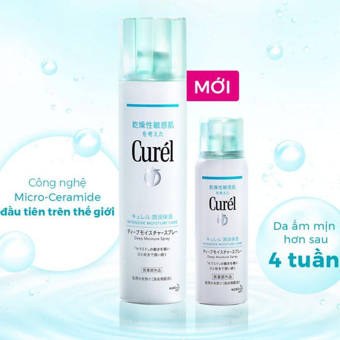 Curel Intensive Moisture Care Deep Moisture Spray (ảnh: internet)