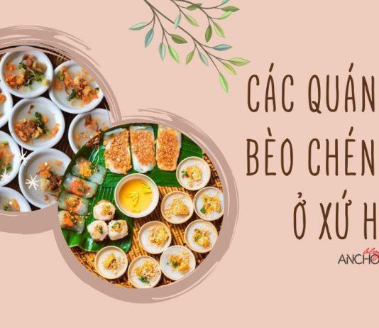 8 tiệm bánh bèo chén ngon ngây ngất ở xứ Huế