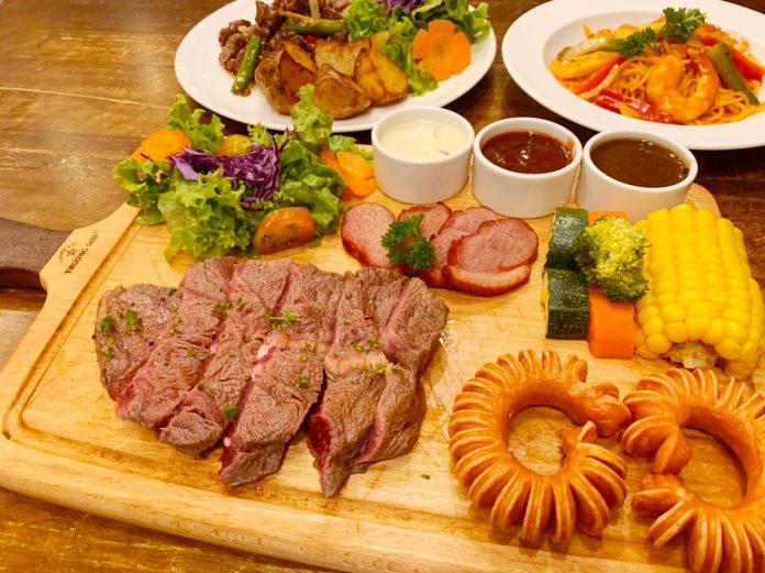 Phần beefsteak của Cow Express. (Ảnh: Internet)